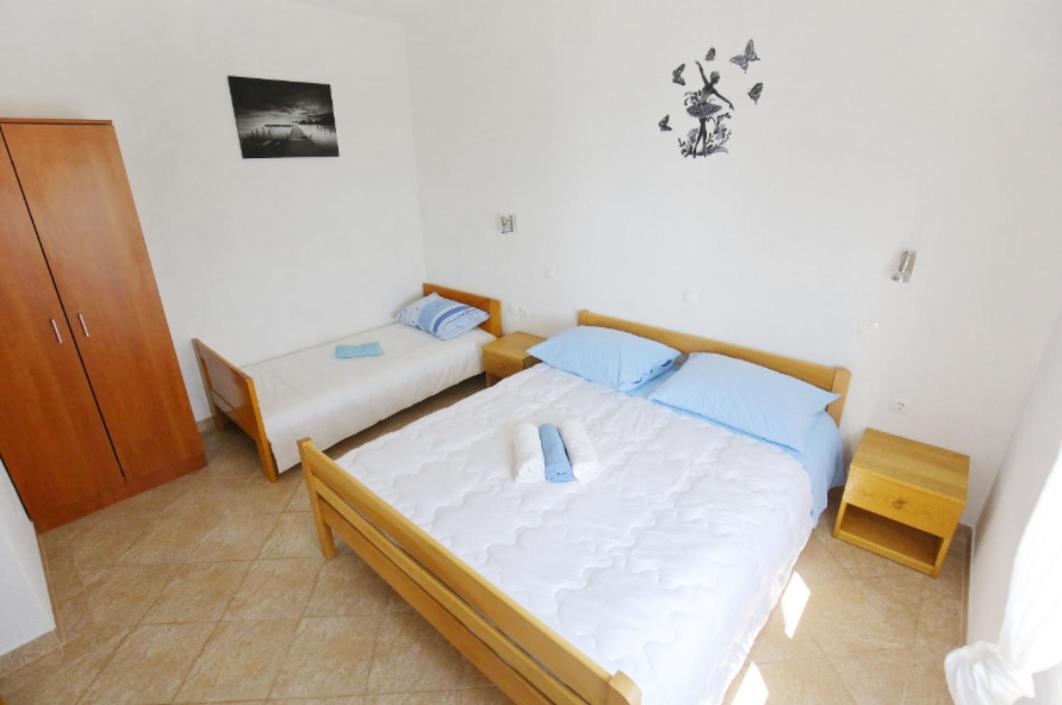 Apartmani Mirjana Tribanj-Kruscica Dış mekan fotoğraf