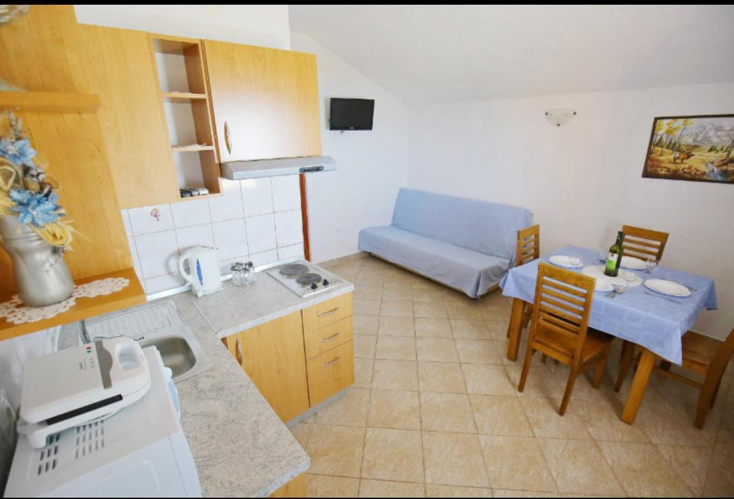 Apartmani Mirjana Tribanj-Kruscica Dış mekan fotoğraf
