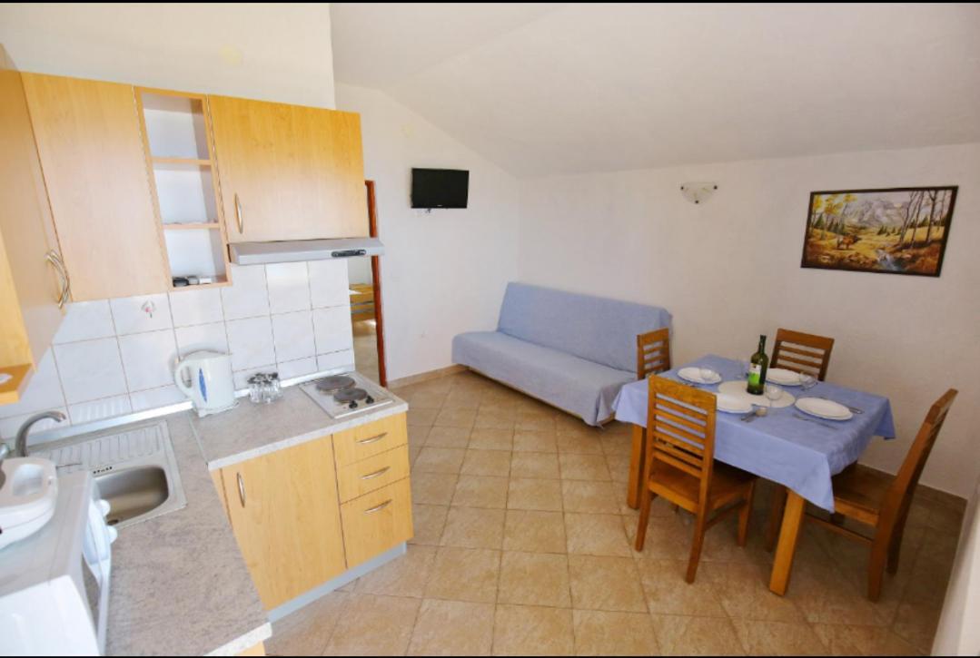 Apartmani Mirjana Tribanj-Kruscica Dış mekan fotoğraf