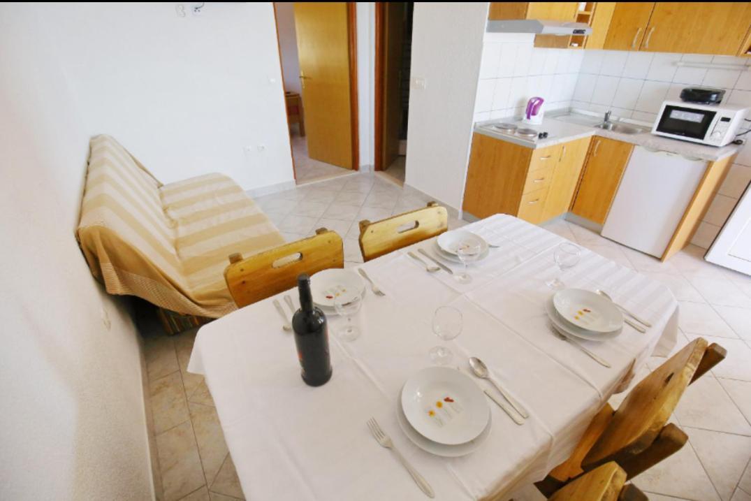 Apartmani Mirjana Tribanj-Kruscica Dış mekan fotoğraf
